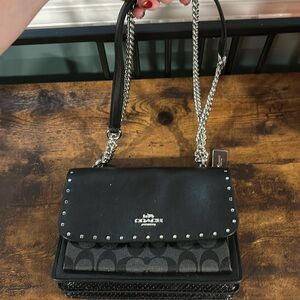 Coach EUC crossbody with chain strap